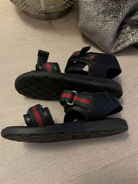 gucci kinder sandalen|gucci unisex sandals.